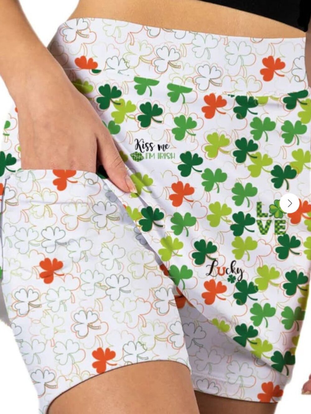 Irish Clover Skort